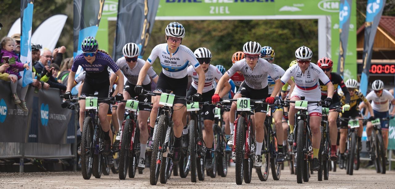 Mountainbike-Bundesliga 2024: Spannender Start in Krumbach (Foto: MERBILD. Merlin Muth)