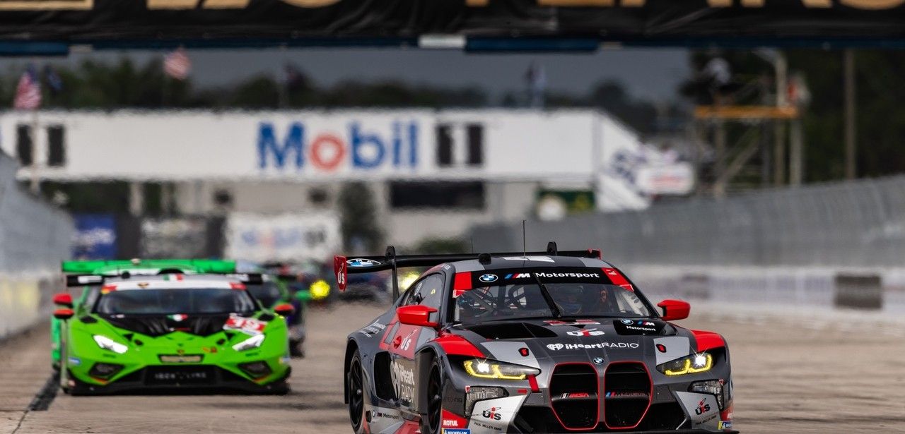 BMW M Team RLL: Vierter Platz nach beeindruckender Leistung (Foto: BMW GROUP)