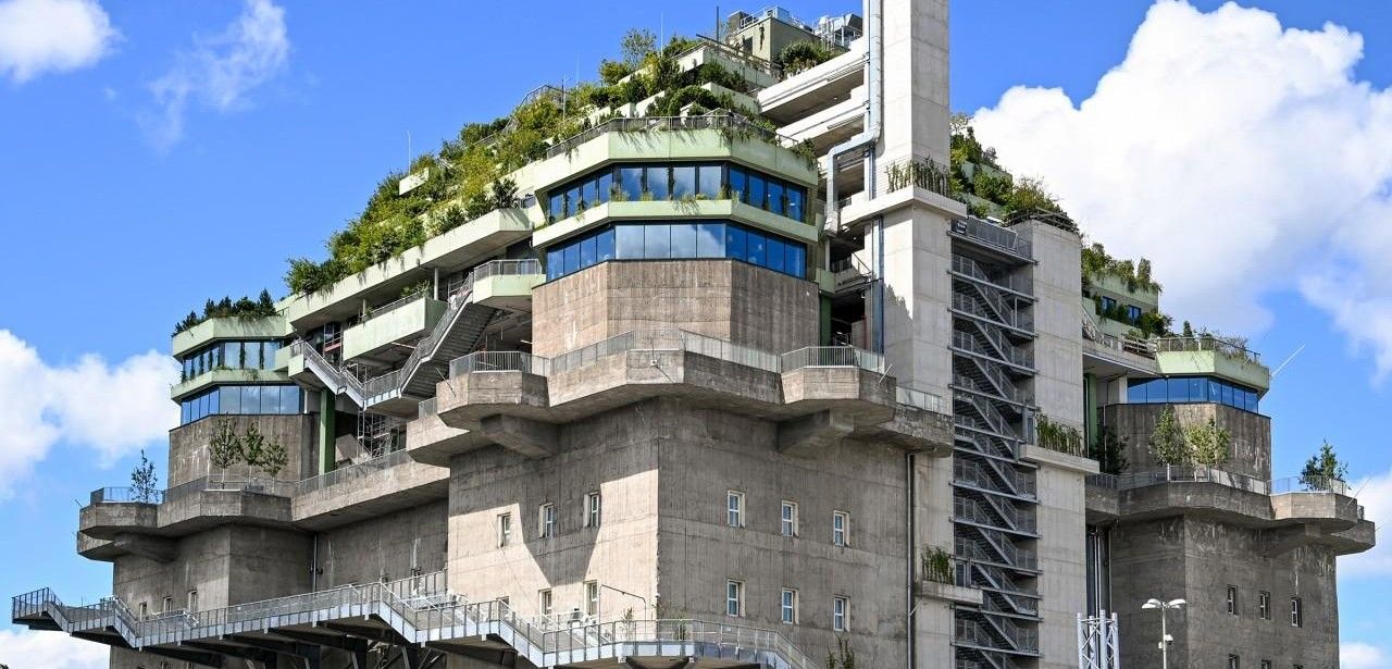 Hamburgs Bunker: Größter öffentlicher Stadtgarten begeistert (Foto: Optigrün international AG)