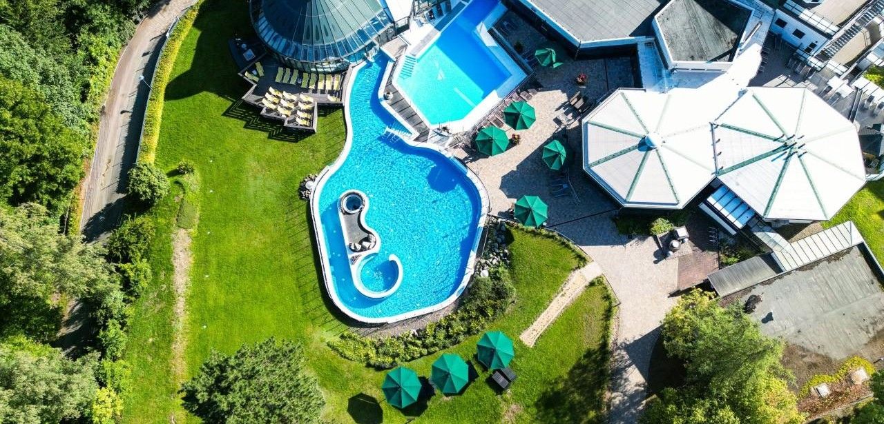 Frühlingserwachen in der Sole-Therme am 11. April 2026 (Foto: Tourismusmarketing Bad Harzburg, Simon Wettrau)