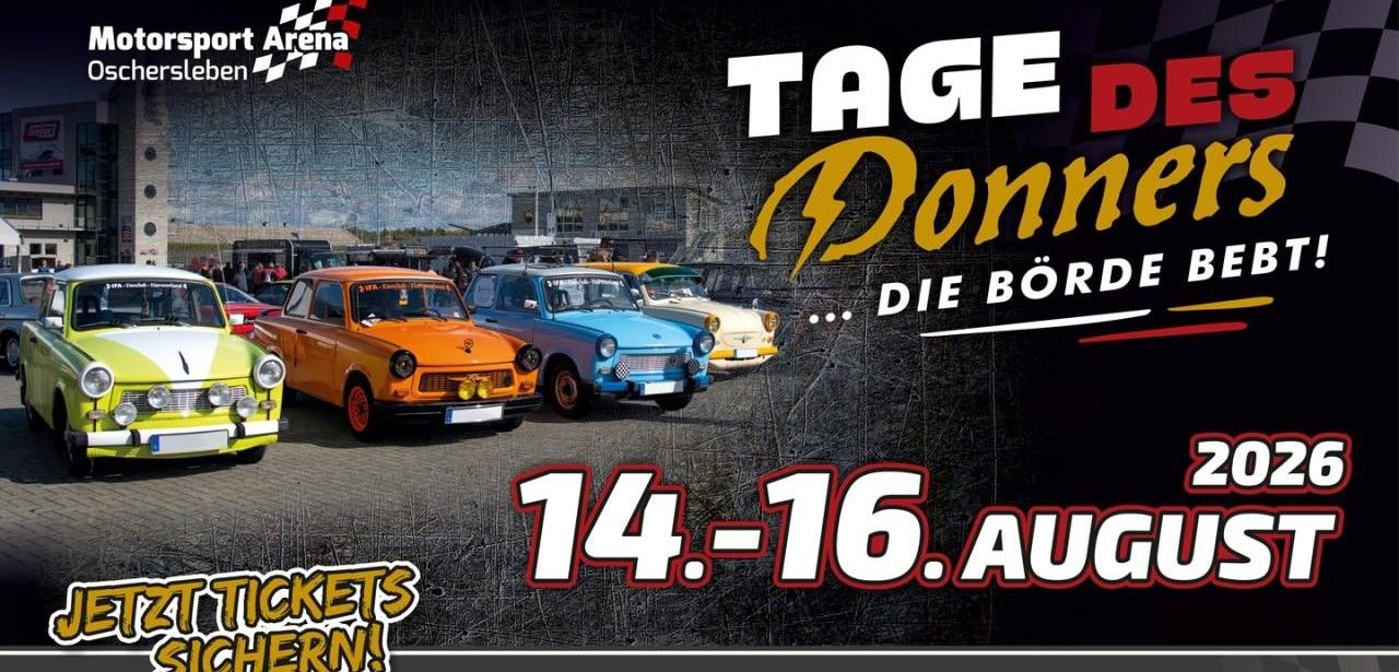 Tage des Donners: Nostalgische Ostklassiker und Motorsport-Action in (Foto: Motorsport Arena Oschersleben GmbH)